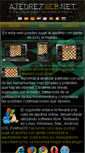 Mobile Screenshot of ajedrezweb.net
