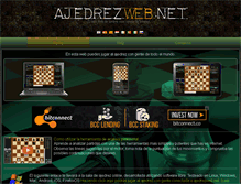 Tablet Screenshot of ajedrezweb.net